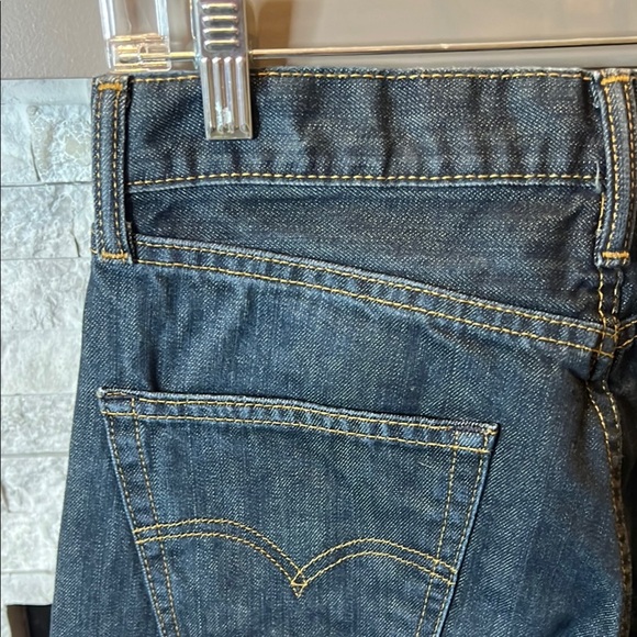 Levi's 508 Blue Denim Jeans Tapered Fit 29 x 30 - Picture 9 of 13